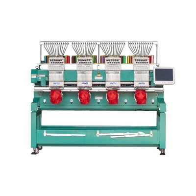 MODELO de máquina comercial JY1204C do bordado de CAP/T-SHIRT para a venda