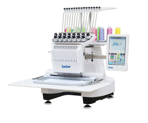 BR-3620 única máquina automatizada do bordado do bordado do chapéu do t-shirt de China das agulhas da cabeça 15 máquina lisa